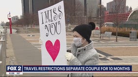 Travel restrictions between the U.S. and Canada separate couple for 10 months