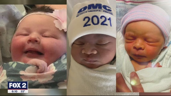 First babies born in the New Year announced at Metro Detroit Hospitals