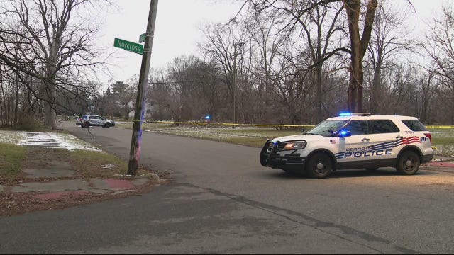 Woman found shot to death in street on Detroit's east side