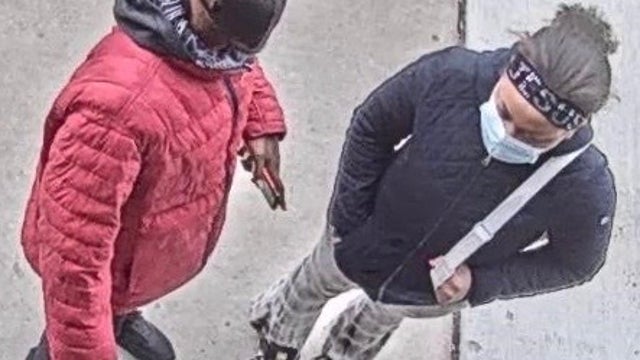 Man, woman in 'Jesus' headband wanted for assault, robbery at Detroit store