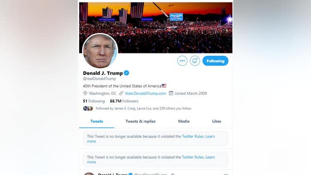 Twitter locks Trump's account for 12 hours, threatens permanent suspension