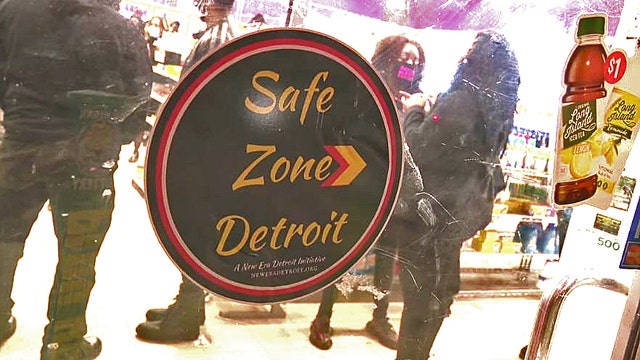 Safe Zone Detroit started by activists call on businesses to be vigilant against crime
