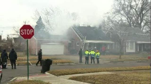 Two burned 'beyond recognition' in Detroit house fire