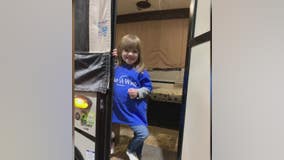 Special 4-year-old gets her wish granted for a pop-up camper fit for a princess