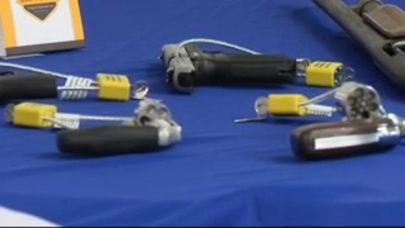 Detroit police's Project ChildSafe gives out free gun locks