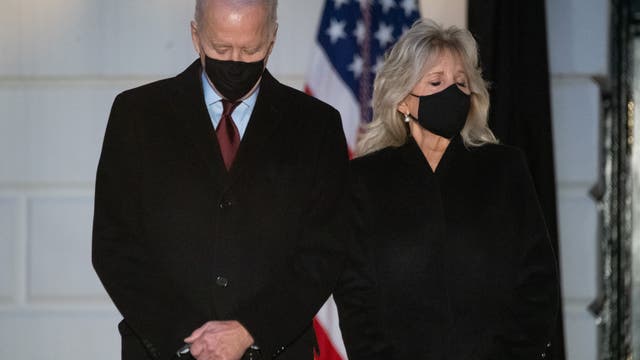 ‘Grim and horrific milestone’: Biden marks more than 500K American lives lost to COVID-19