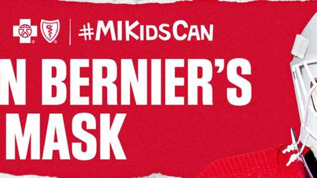 Red Wings, Blue Cross Blue Shield seek goalie mask designs