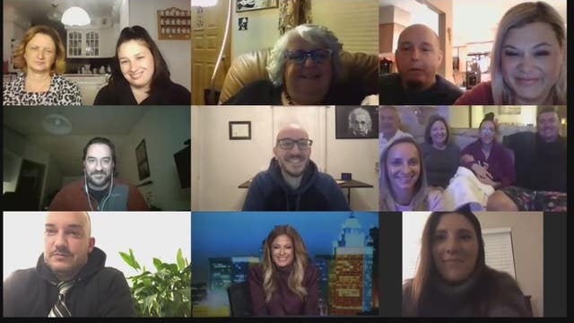 Large Italian family has been holding daily Zoom calls every day during pandemic to stay connected