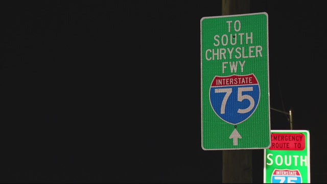 I-75 at 7 Mile won't reopen until after rush hour due to overpass repairs
