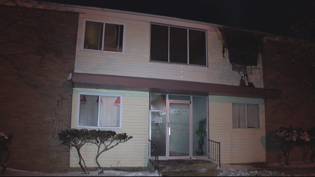 Detroit apartment fire that hospitalized 2 was likely started by residents using stoves for heat