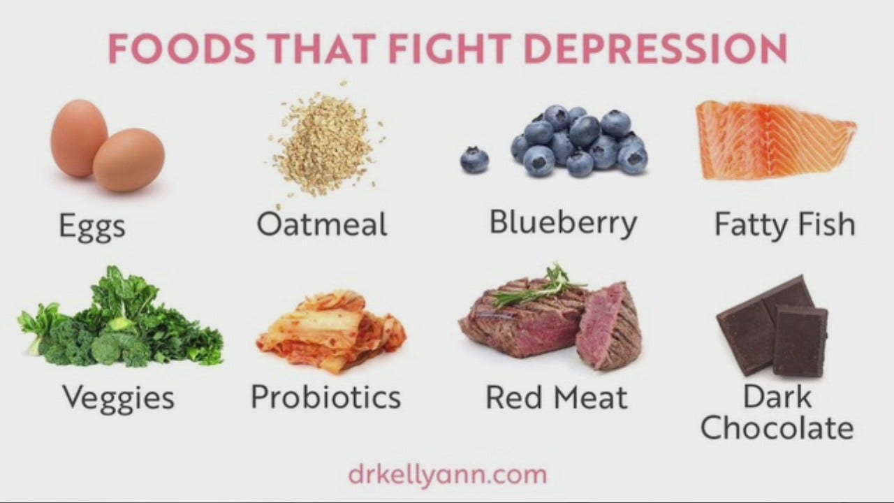 The foods that will help boost your mood and fight depression
