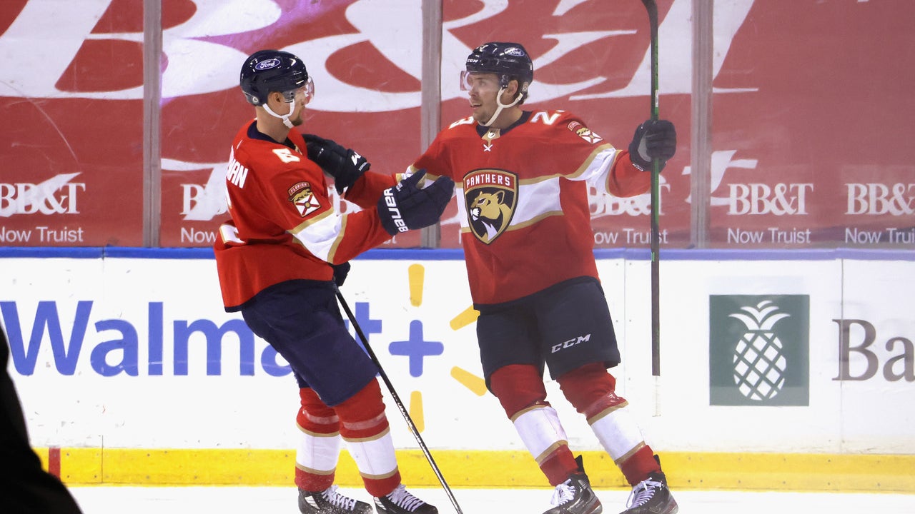 Verhaeghe paces Panthers over Red Wings, 4-1