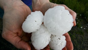 It's not as deadly, but it is damaging. Hail, the unwanted visitor destroying property during severe weather.