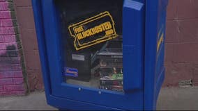 Free Blockbuster box in Detroit lets you give a movie and take one