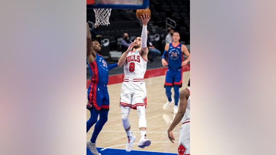 Markkanen, solid defense lead Bulls over Pistons 100-86