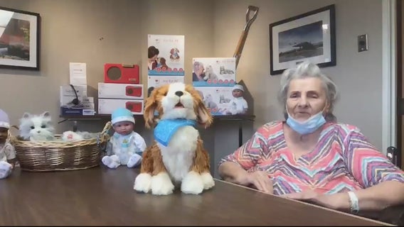Robotic pets provide comfort, companionship to seniors in West Bloomfield nursing home