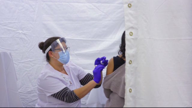 Swollen lymph nodes after COVID-19 vaccine mean it is working, doctor says