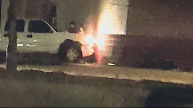 Suspect rams man with truck, pins him against wall after fight at Utica Dave and Buster's