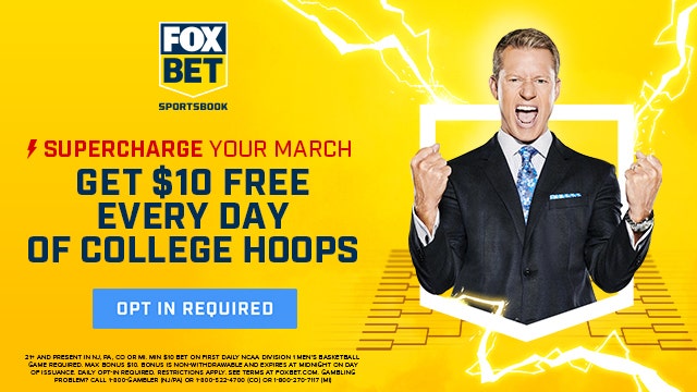 Sweet deal from FOX Bet: $10 every day of college hoops