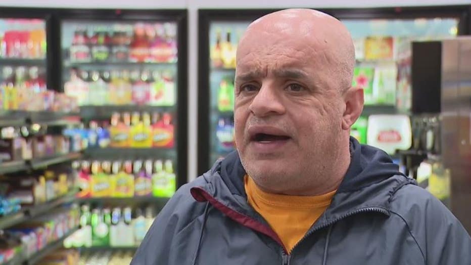 Store owner Bassam Yatooma.