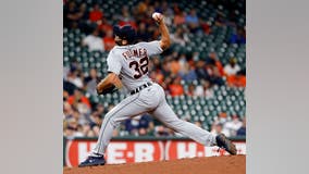 Fulmer 1st win since 2018, Tigers sweep shorthanded Astros