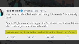 Tlaib tweet saying policing should be abolished after Daunte Wright killing draws cheers, jeers