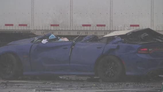 Witness says Charger fleeing police was going 'at least' 95 mph before deadly crash with semi-truck