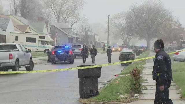 Detroit police officer injured in knife attack hit by friendly fire; suspect dead