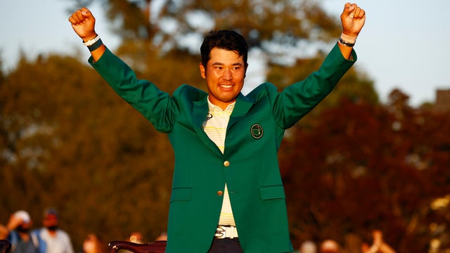Matsuyama becomes first Japanese in Masters green jacket