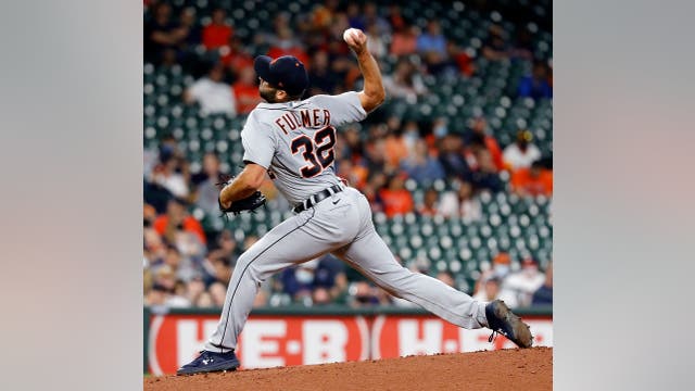 Fulmer 1st win since 2018, Tigers sweep shorthanded Astros