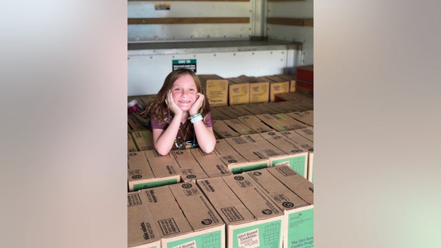 ‘We can change the world’: Cancer-free Girl Scout sells record 32k boxes, using funds to help sick children