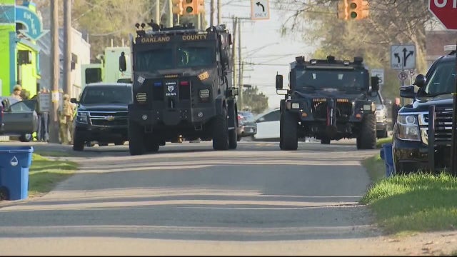 Waterford Township standoff ends after barricaded gunman surrenders