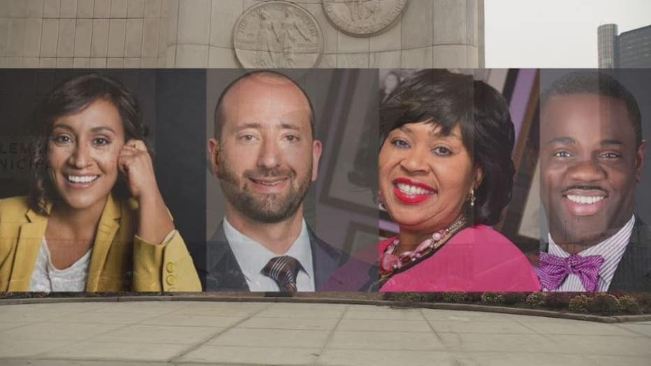 Four Detroit council members are not seeking re-election - Raquel Castaneda-Lopez, Gabe Leland, Brenda Jones and Andre Spivey.