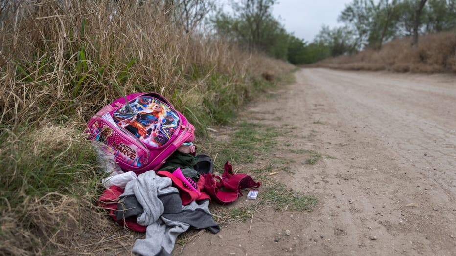 Migrants Cross Into Texas From Mexico