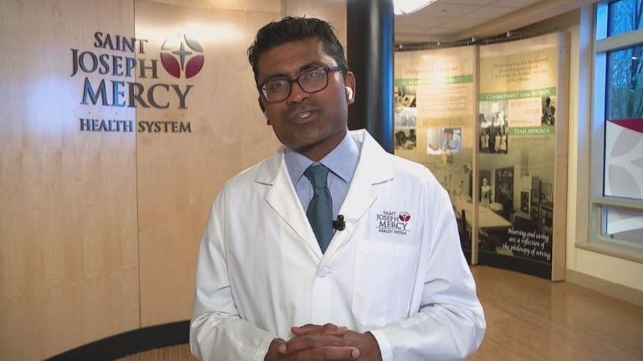 Dr. Anurag Malani, the Medical Director of Infection Prevention and Control at Saint Joseph Mercy Health