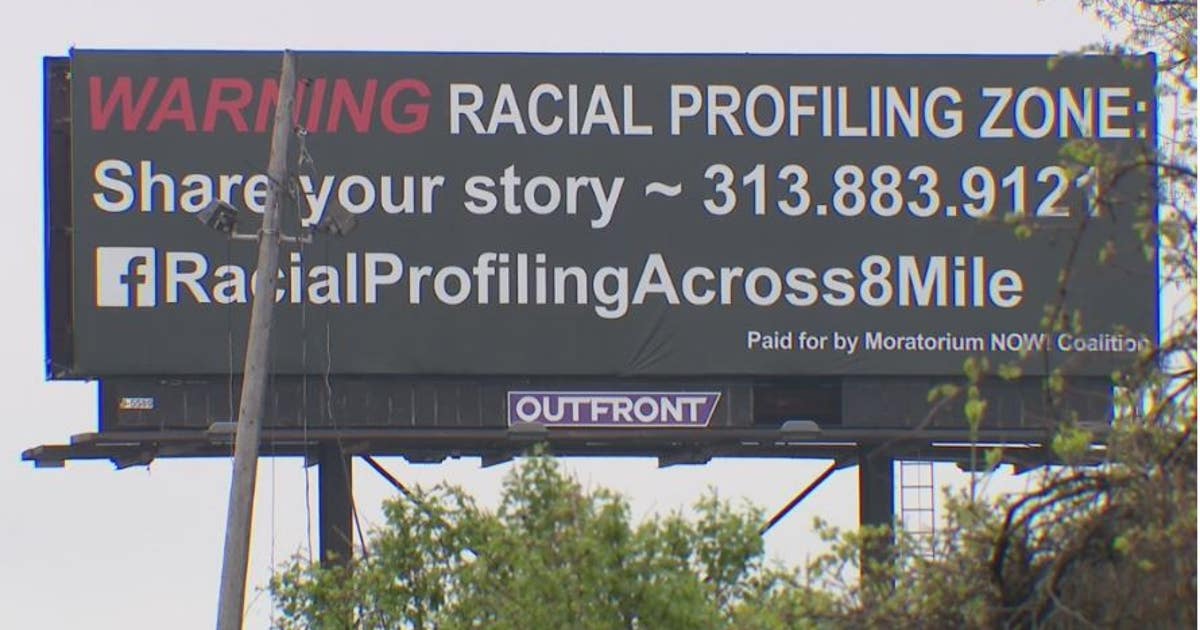 Group behind 8 Mile racial profiling billboards planning march Saturday | FOX 2 Detroit