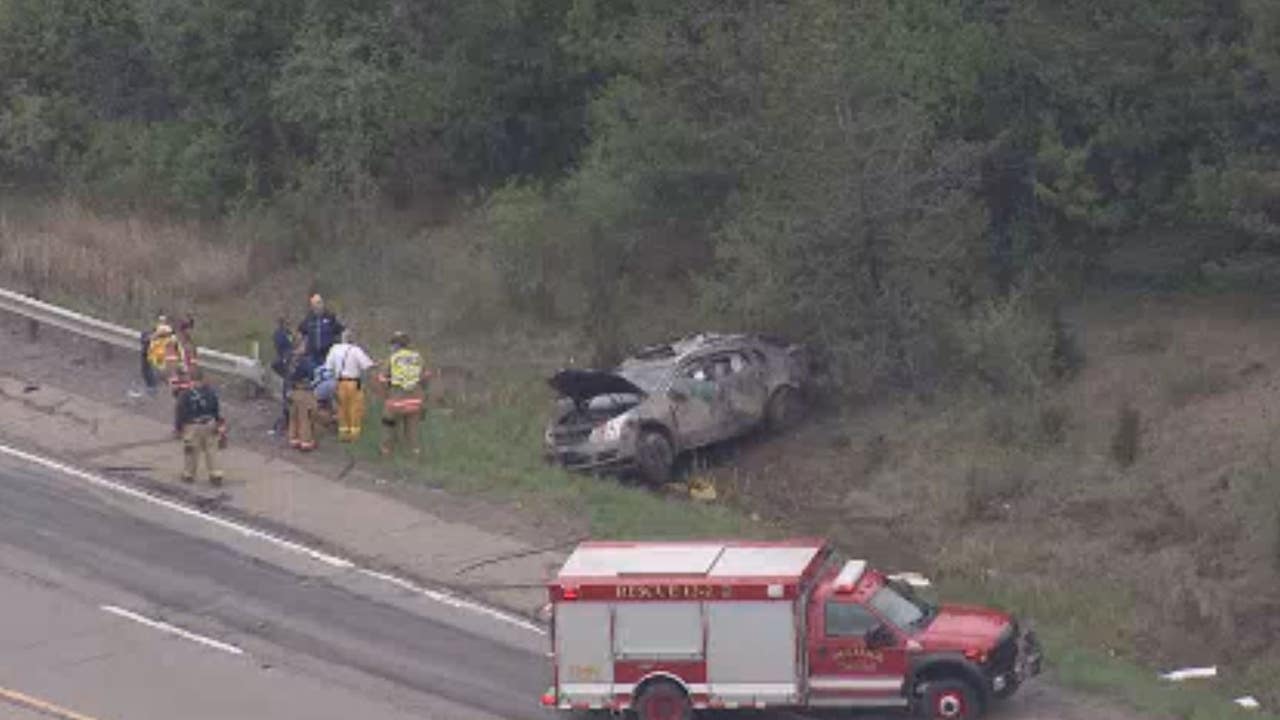 2 men killed in crash on US23, crossing median and hitting car, semitruck