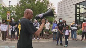 Protest held in Dearborn demanding police accountability on anniversary of George Floyd's death