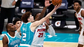 LaMelo Ball returns, helps Hornets beat Pistons 107-94