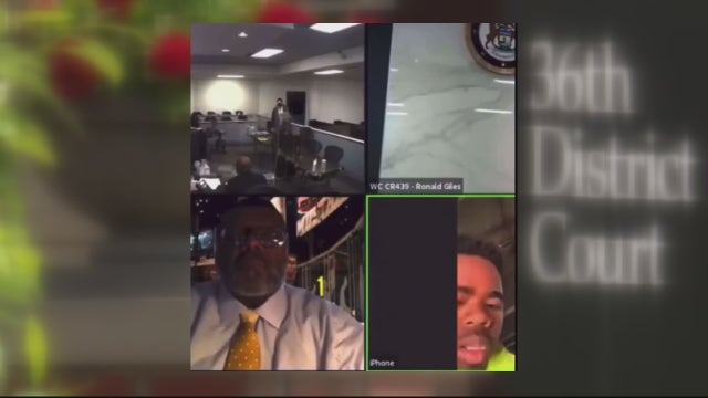 Detroit judge scolds construction worker for wearing T-shirt during virtual hearing while at work