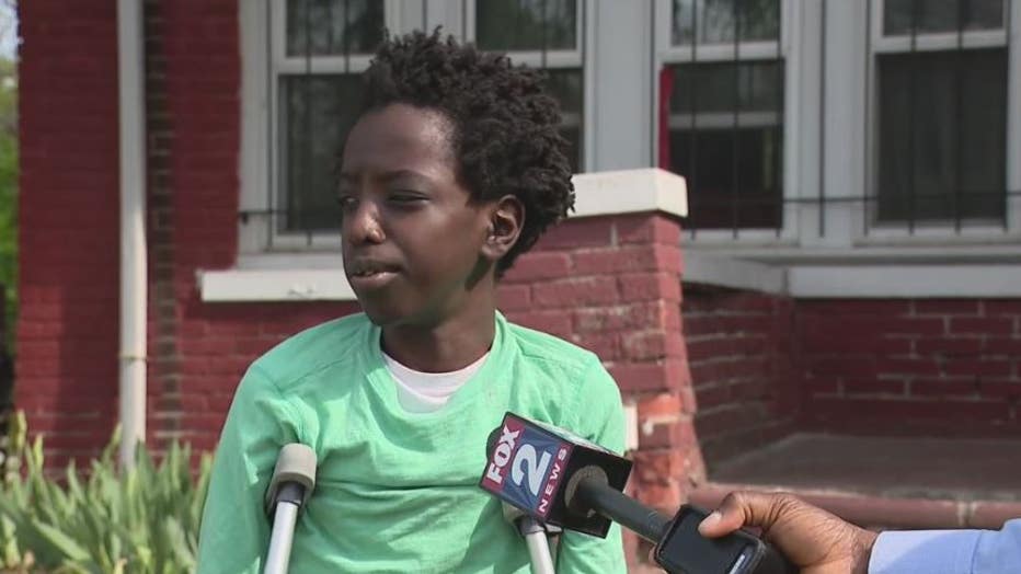 Boy saves his younger siblings during vicious dog attack
