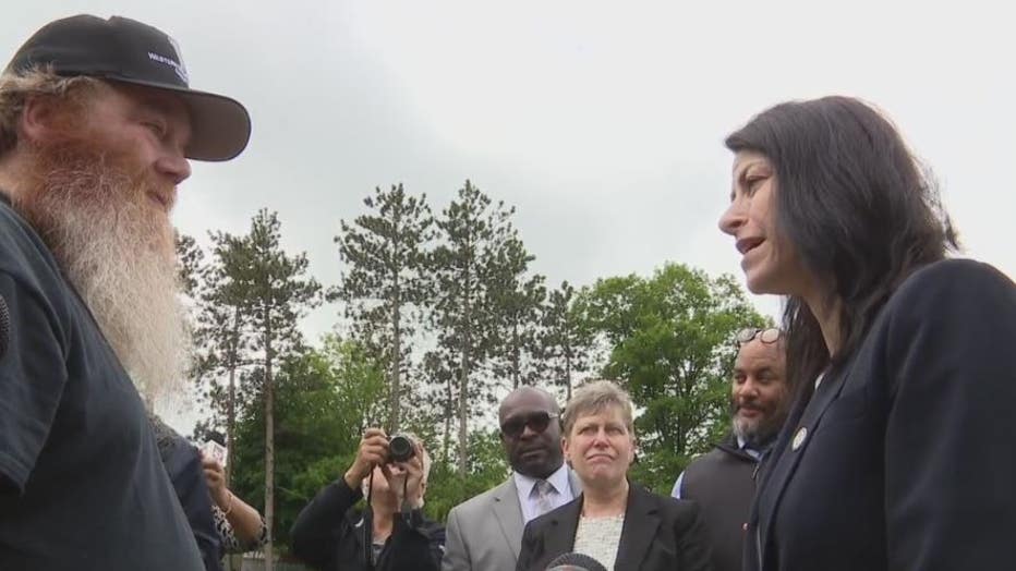 Gilbert Poole and Attorney General Dana Nessel.