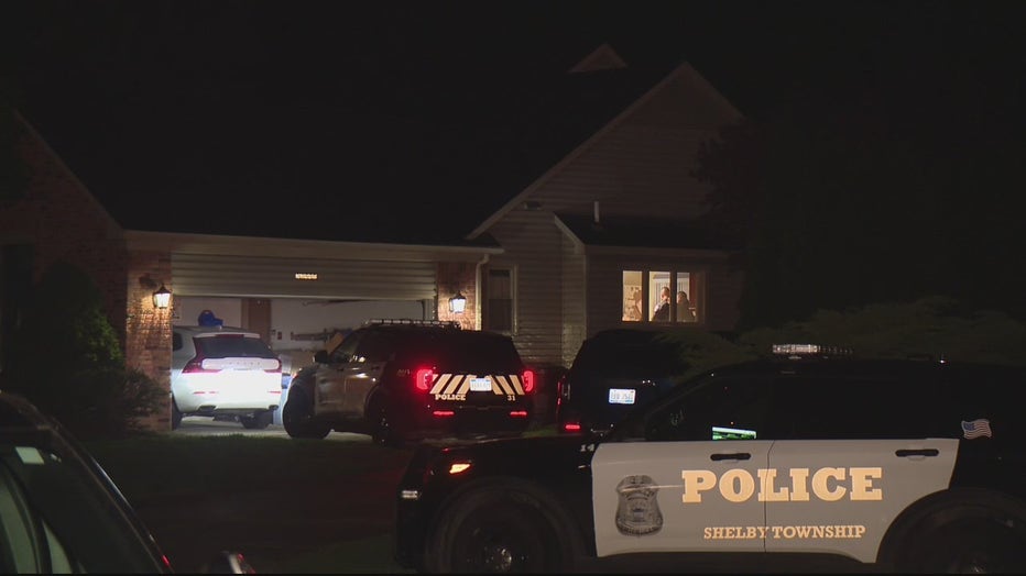 Shelby Township Police originally set up a perimeter in preparation of a barricaded gunman scene. wjbk_shelby township police_050721 Shelby Township Police originally set up a perimeter in preparation for a barricaded gunman scene