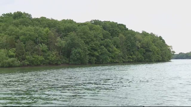 A tour of uninhabited Apple Island on Orchard Lake, is a trip back in time