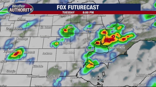 More storms, more heat, more humidity on the way for Metro Detroit this week