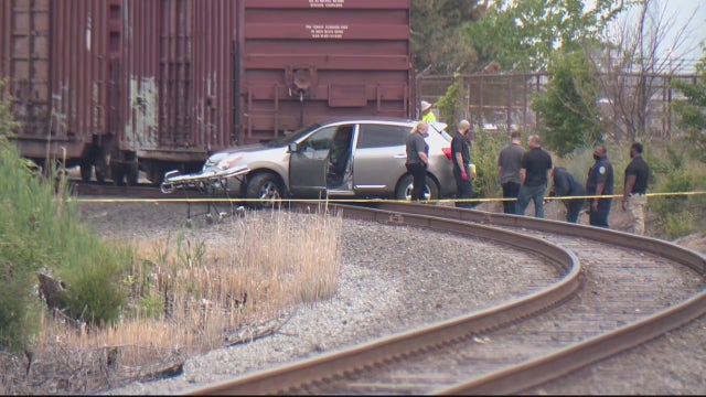 Woman killed after being hit by train and getting dragged on Detroit's east side