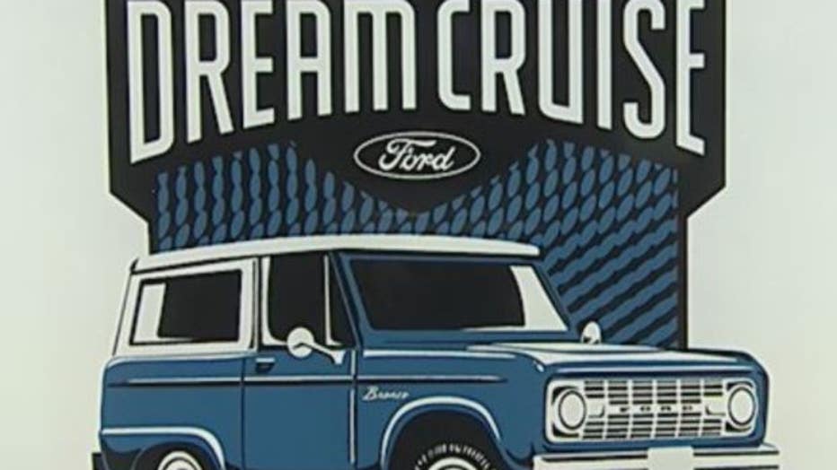 The logo for the 2021 Dream Cruise.