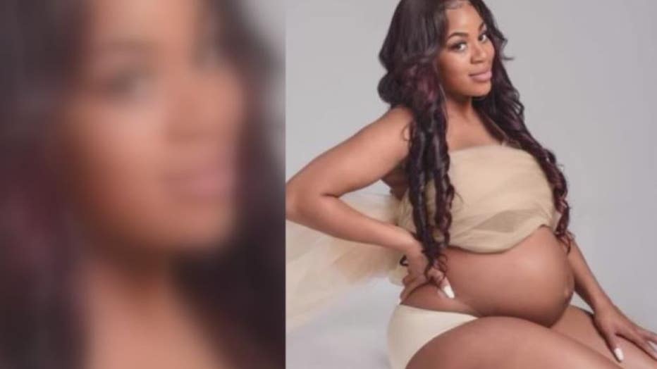 Briana Johnson was pregnant with her now-2-year-old son at the time of this photo.