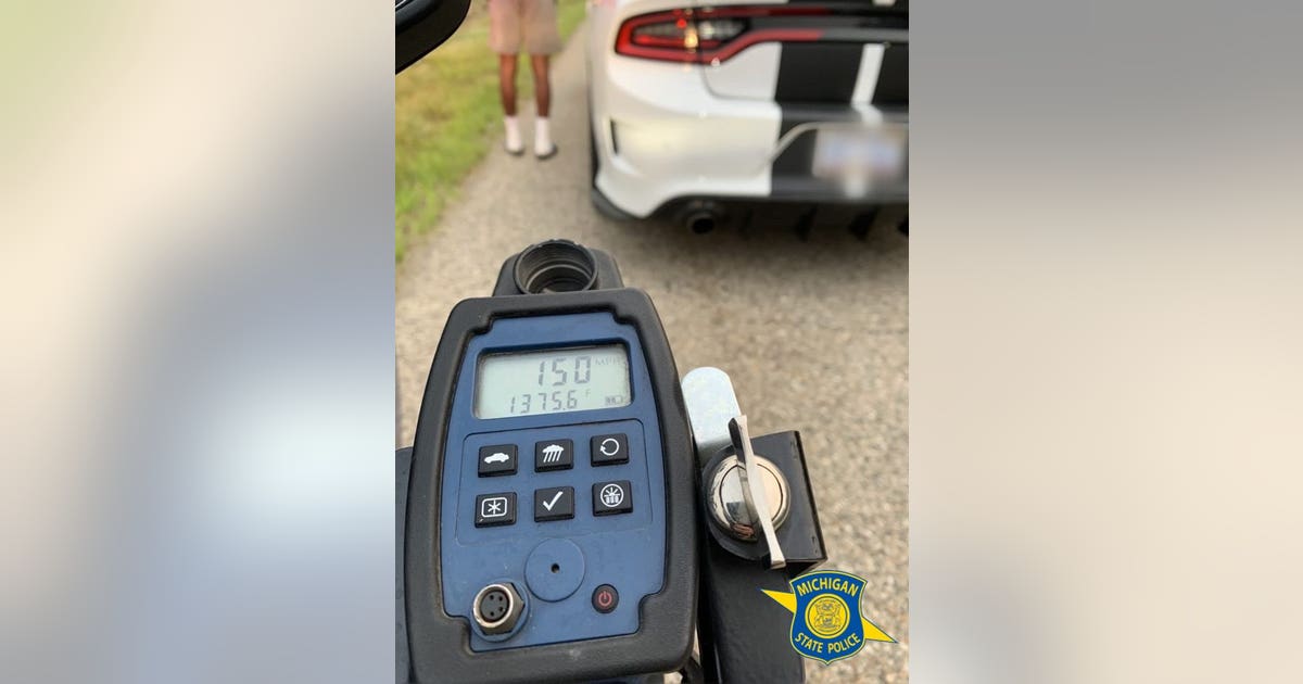 Police bust Charger Hellcat going 150 mph on I-75 in Oakland County ...