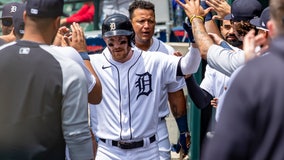 Grossman homers as Tigers blank Twins 1-0